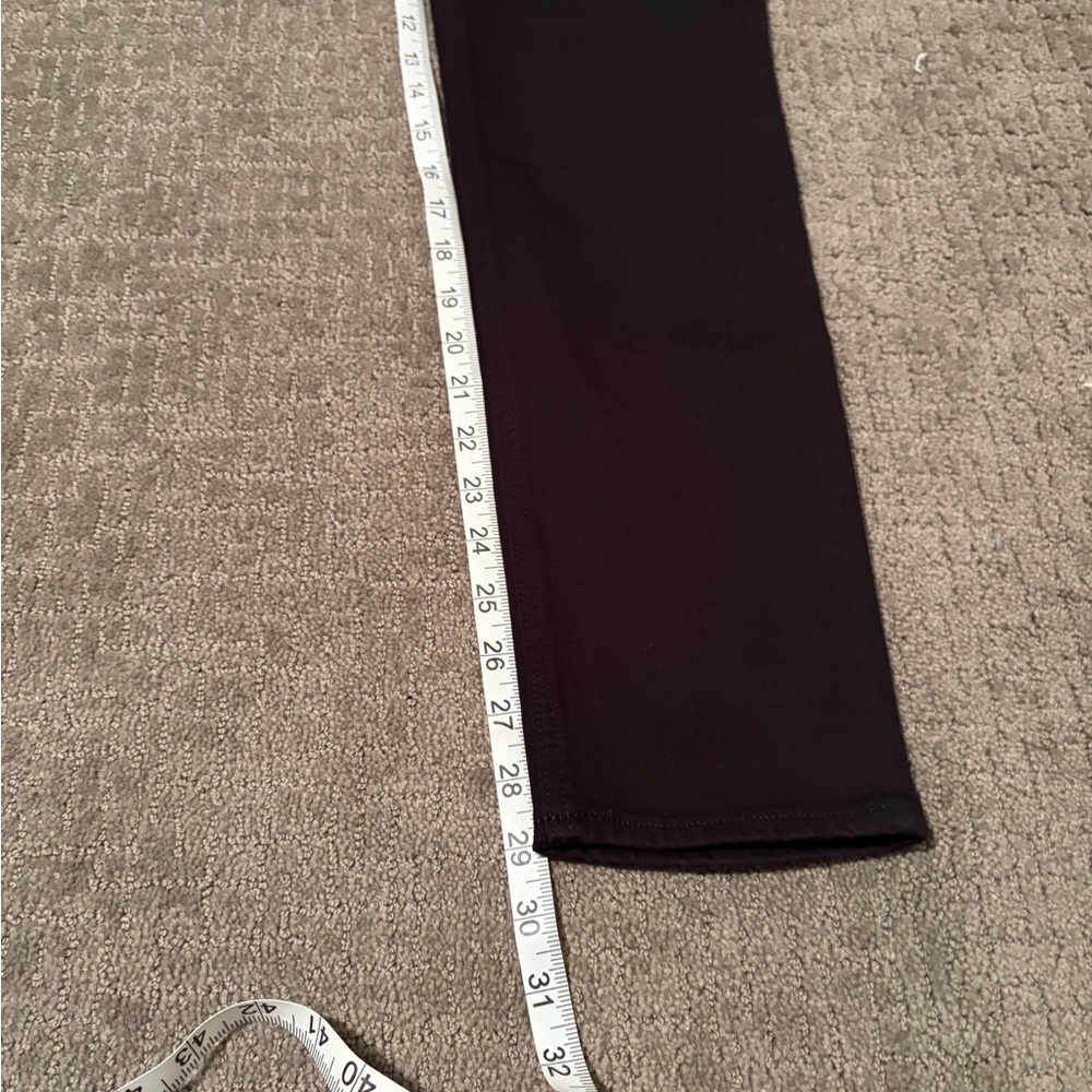 rag & bone High-Rise Skinny Jeans in Black - Picture 3 of 11